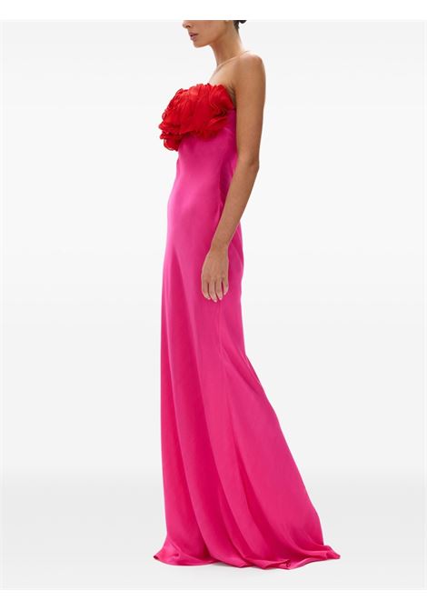 Fuchsia pink Fiorella gown Rachel Gilbert - women RACHEL GILBERT | 25FRG62087FUR
